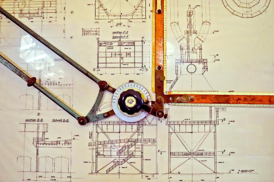 Facility layout being drafted